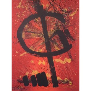 Limited Edition Abstract Lithograph...