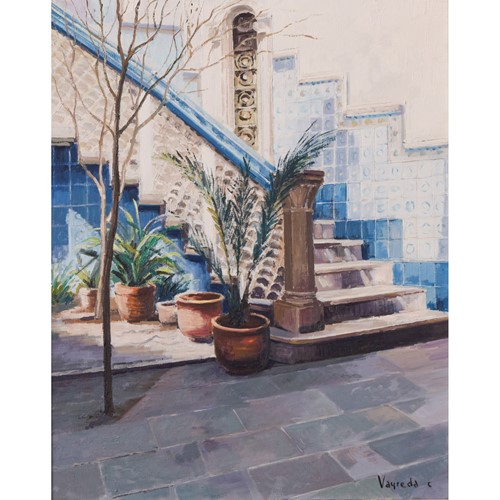 Josep Maria Vayreda Canadell - Study Of Courtyard