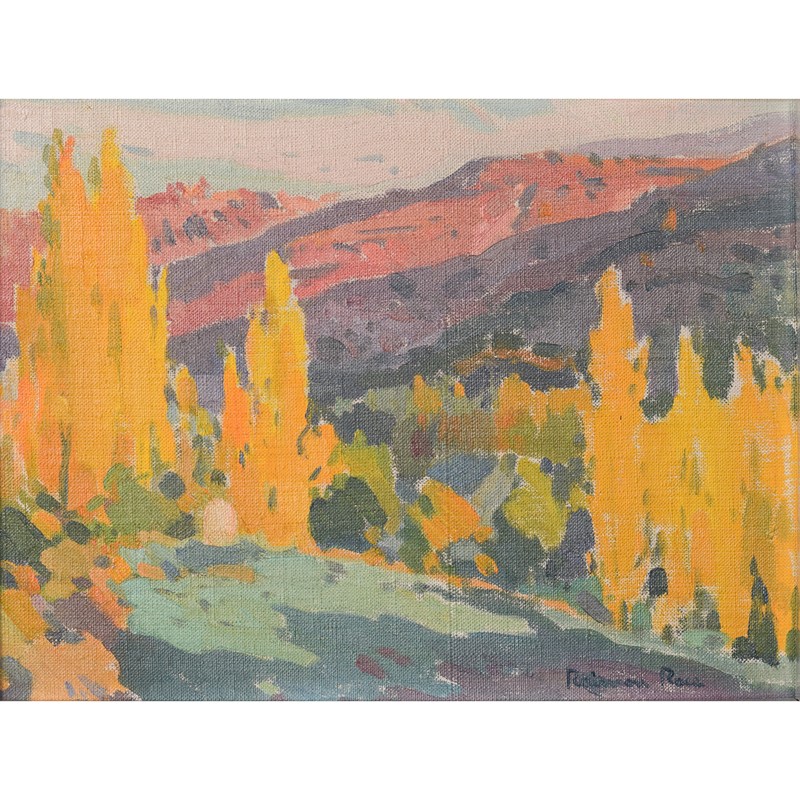 Raimon Roca Ricart - "Martinet, La Cerdanya"-modern-decorative-1234-autumn-trees-painting-ramon-roca-1-square-main-637762840822601417.jpg
