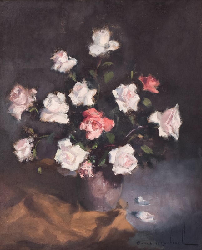 Rosendo Gonzalez Carbonell - Still Life With Roses-modern-decorative-1252-white-and-red-flowers--1-main-637824274769248205.jpg