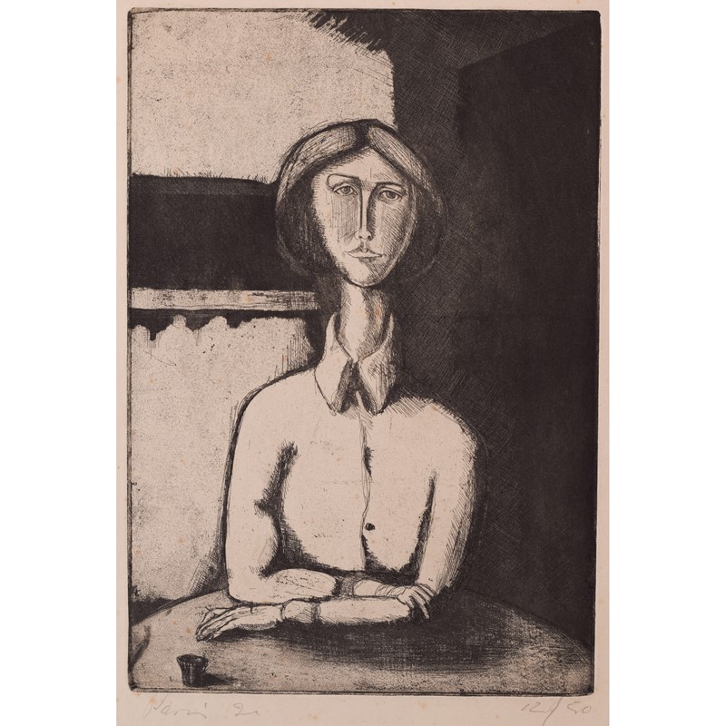 Follower of Picasso - Etching Portrait of a Lady-modern-decorative-1281-lithograph-of-a-lady-1-square-main-637896807799393509.jpg