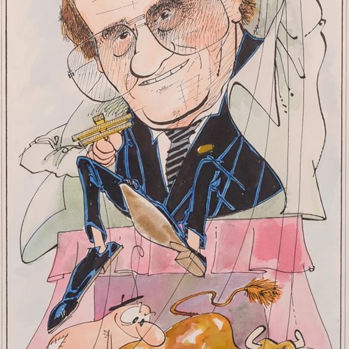 Caricature Of A Puppet Master - Jaume Paltre