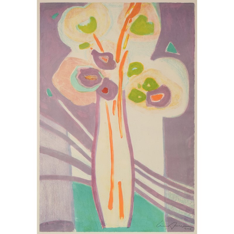 Floral Still Life - Artist's Proof Lithograph-modern-decorative-1327-lithograph-flowers-vase-1-square-main-637848397663049814.jpg