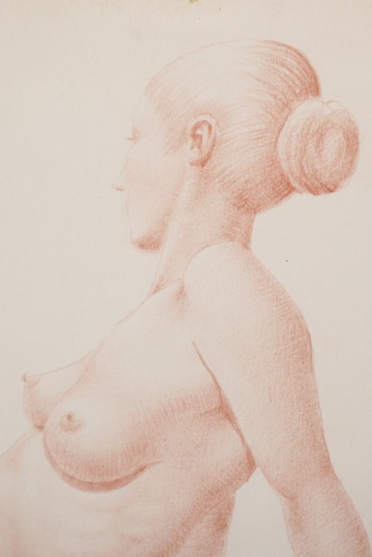 Barrera - Female Life Studies - Two Framed Drawing-modern-decorative-1353-two-nude-drawings-10-main-638083473802198042.jpg