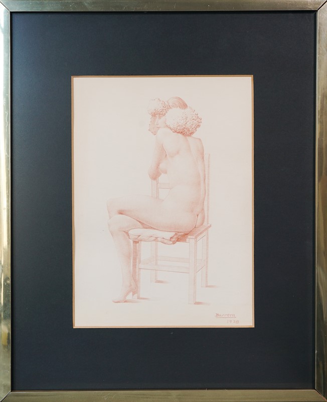Barrera - Female Life Studies - Two Framed Drawing-modern-decorative-1353-two-nude-drawings-2-main-638083473709699422.jpg