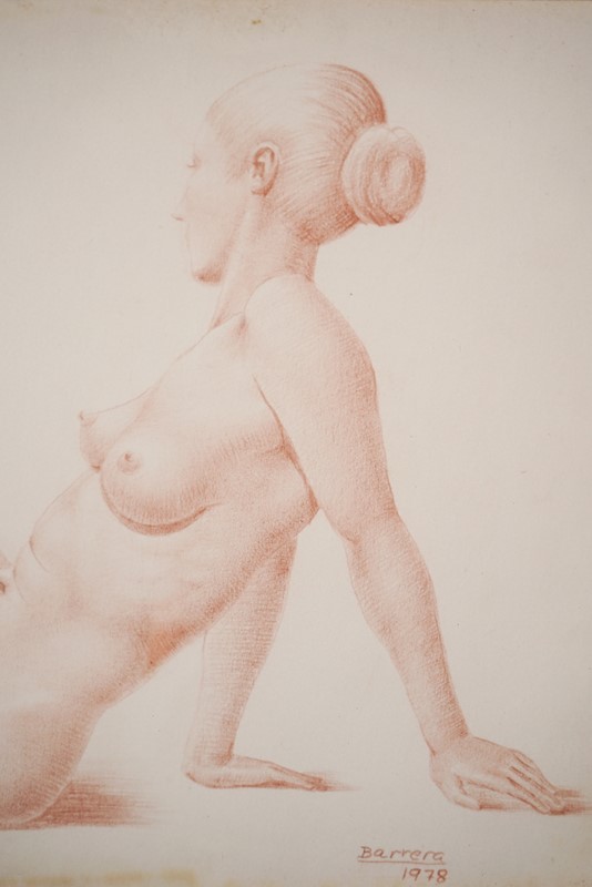 Barrera - Female Life Studies - Two Framed Drawing-modern-decorative-1353-two-nude-drawings-9-main-638083473792666906.jpg