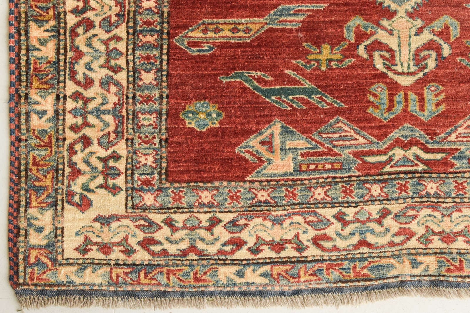 Gooch Oriental Supreme Kazak Rug, Red, L246 x W167 cm
