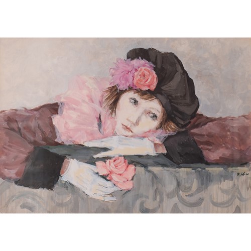 Portrait of a Lady in the Style of Manet