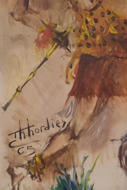 African Dancing Warrior with Cockerel-modern-decorative-1376-man-and-cockerel-painting-5-main-637952961396847822.jpg