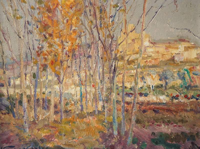 Autumn Trees - Post Impressionist - Jordi Freixas Cortes-modern-decorative-1477-05-2-main-638291823870666671.jpg