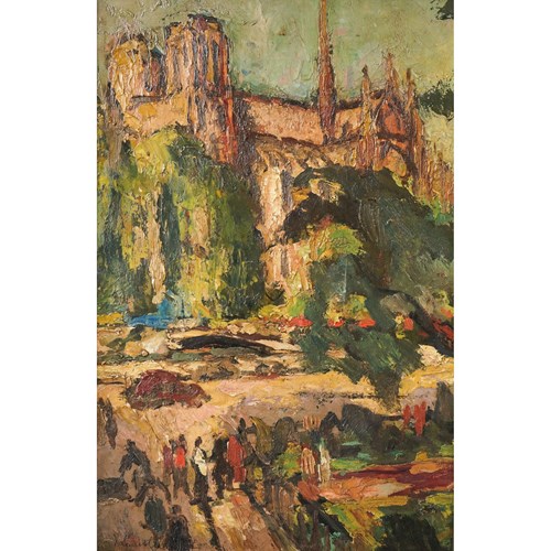 Impressionist Study Of A Cathedral