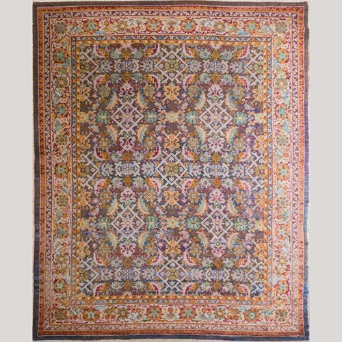 Symphony Of Granada – Vintage Spanish Masterwork In Wool Rug