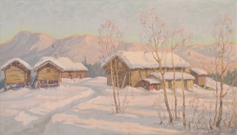 Einar Krüger - Post Impressionist Snowscape-modern-decorative-166-post-impressionist-german-1-main-637454343344838857.jpg