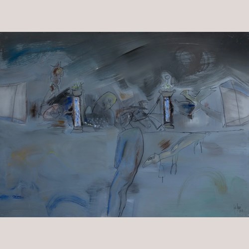 Abstract Figuration Scene By Jordi Samsó