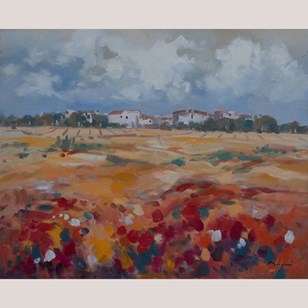 Wildflowers Landscape – Impressioni...