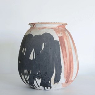 Large Abstract Signed Studio Potter...