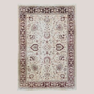 Vintage Indo-Persian Floral Rug | I...