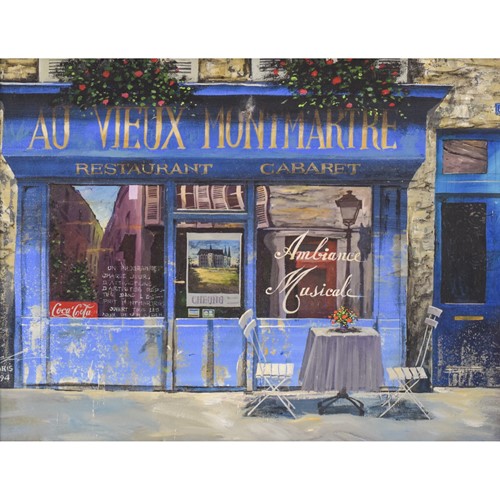 Paris Cafe 'Au Vieux Montmartre’