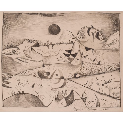 Federico Aguilar Alcuaz - Landscape Etching