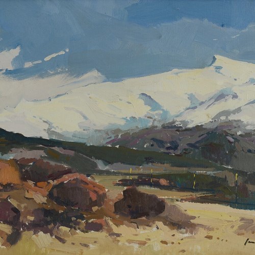Sierra Nevada Landscape - José Luis Casañé Puig (1926–1991)
