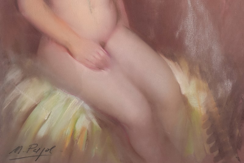 Framed and Signed Pastel of a Nude-modern-decorative-786-nude-pastel-6-main-637511608934156077.jpg