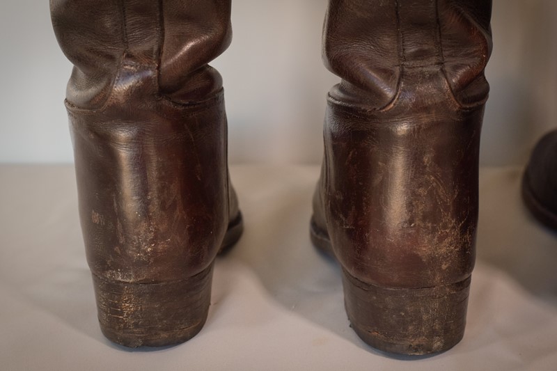 Antique Leather Riding Boots - Two Pairs-modern-decorative-807-two-pair-of-boots-11-main-638022032880691017.jpg