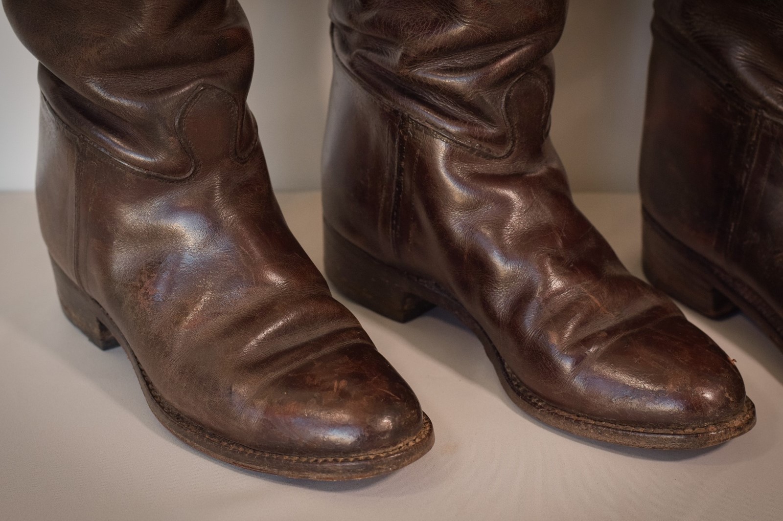 Antique leather Boots - Clothing