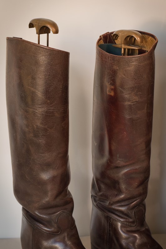 Antique leather riding Boots - Two pairs-modern-decorative-807-two-pair-of-boots-3-main-638022032782098718.jpg