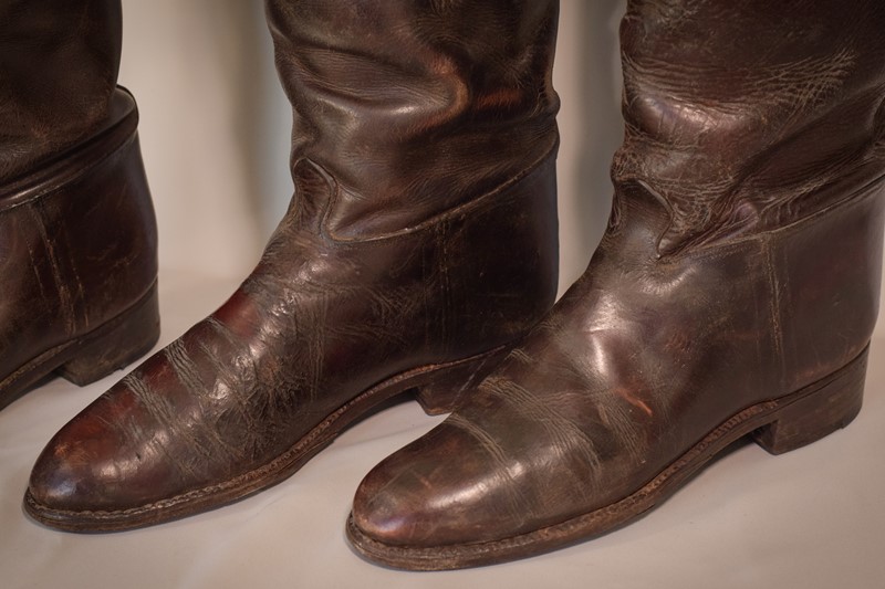 Antique Leather Riding Boots - Two Pairs-modern-decorative-807-two-pair-of-boots-8-main-638022032836316951.jpg