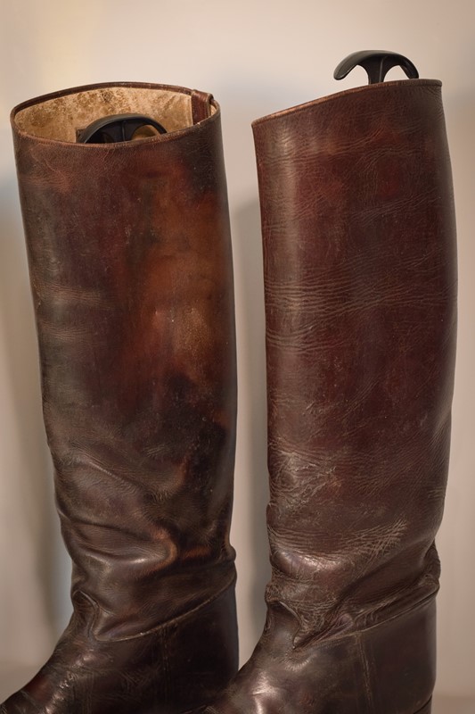 Antique Leather Riding Boots - Two Pairs-modern-decorative-807-two-pair-of-boots-9-main-638022032847098021.jpg