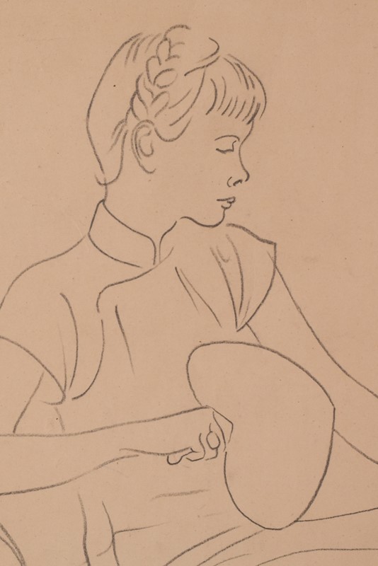 Lady Seated With Fan, Signed 'Scott'-modern-decorative-83-drawing-of-a-lady-4-main-637837181356871419.jpg