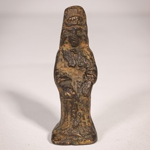 Roman Bronze Fortuna