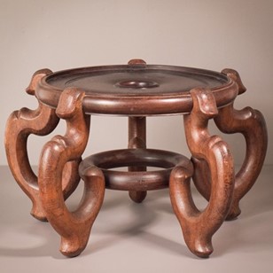 Large Chinese Wooden Stand