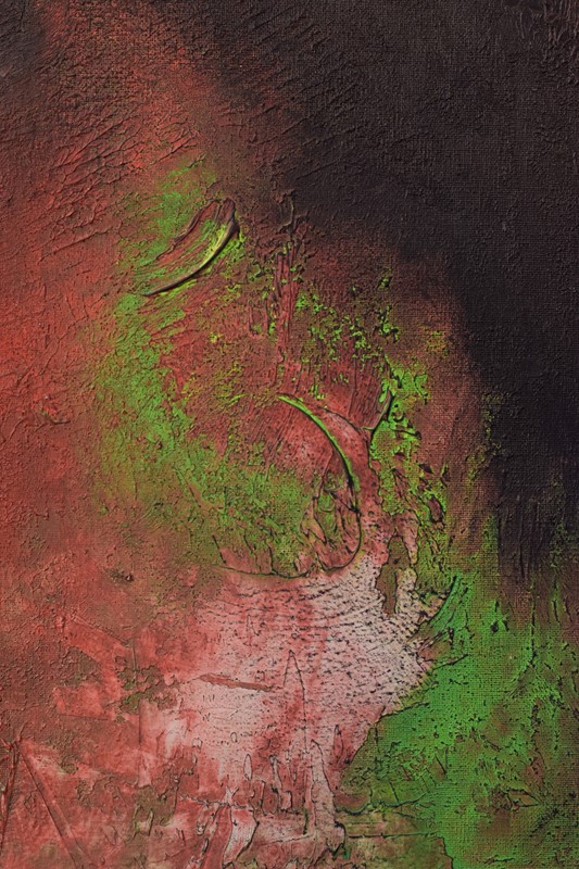 Abstract Painting, Signed and Inscribed on Reverse-modern-decorative-920-green-and-red-abstract-painting-5-main-637769010444598450.jpg