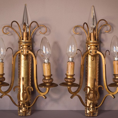 Classical High Quality - Pair Of Wall Lamps