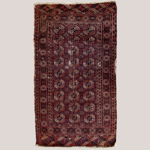 Antique Ersari Beshir Tribal Rug – Hand-Knotted Wool