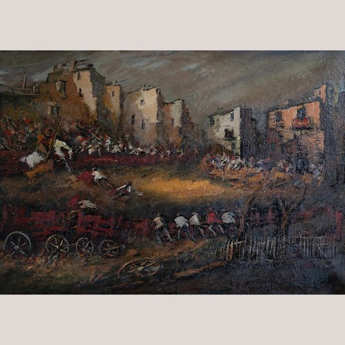 Bull Ring By Juan Escoda Corominas