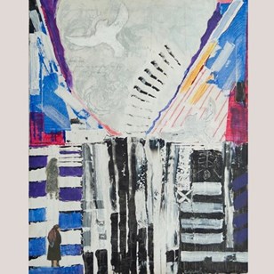 Expressionist Oil On Canvas - Signe...