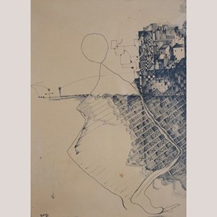 Surreal Architectural Composition –...