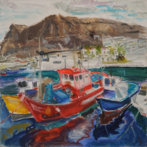 Gran Canaria - Fishing Port And Boats