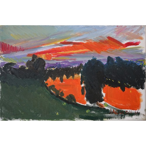 Richmond Hill - Expressionist Sunset Study