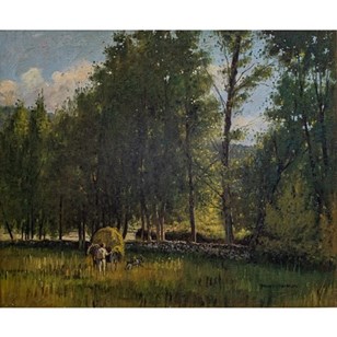 Benito Sanchez - Harvesting Hay