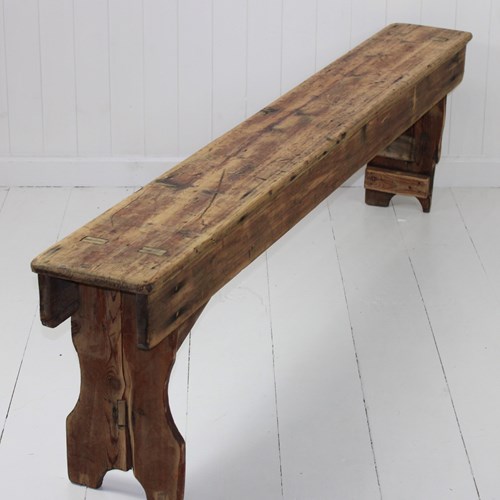 Rustic French Bench