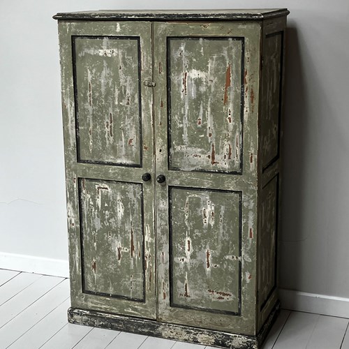 Rustic Painted Cupboard