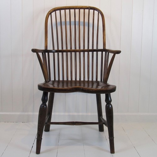 19th century West Country stick back chair