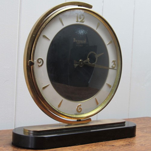French Bayard Art Deco clock