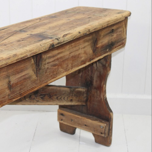 Rustic French Bench