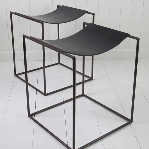 Pair Of Franck Robichez Stools