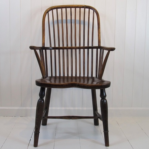 19Th Century West Country Stick Back Chair