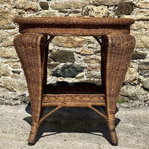 Vintage Wicker Table